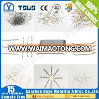 EN14889 standard best quality Daye steel fiber for concrete concrete reinforcement